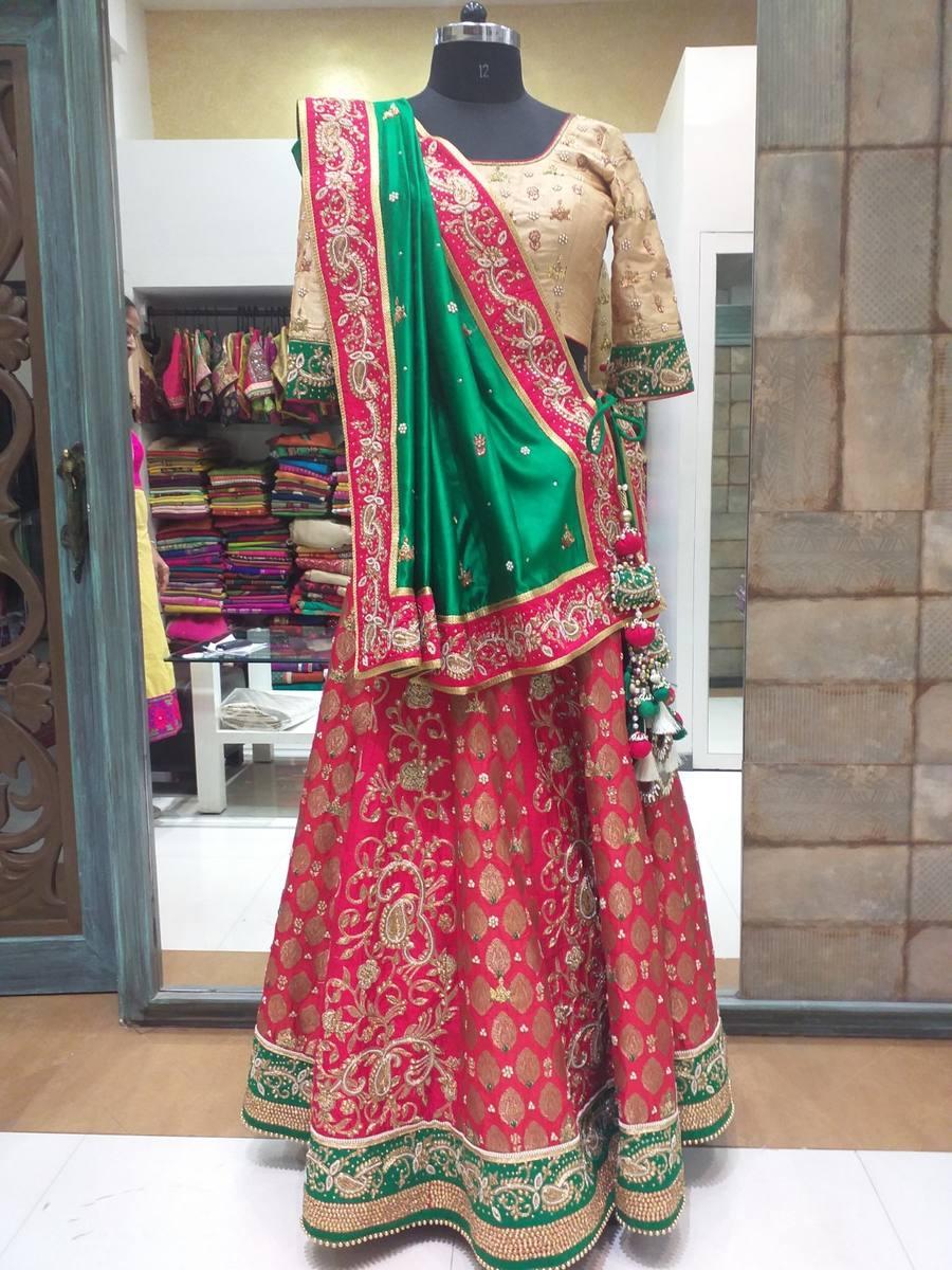 Rajwada Zardozi Bridal Lehenga